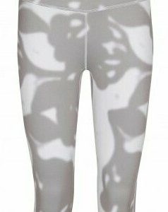 NEWLINE Damen 3-4 Laufhose Laufleggings - grau weiß marmoriert