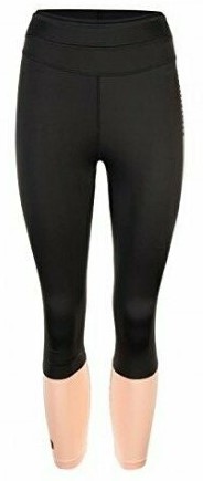 NEWLINE Damen 7-8 Laufhose Laufleggings - schwarz