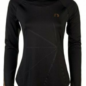 NEWLINE Damen Imotion Shirt Laufshirt - schwarz - grau