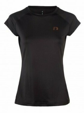NEWLINE Damen Imotion Sportshirt kurzarm - schwarz