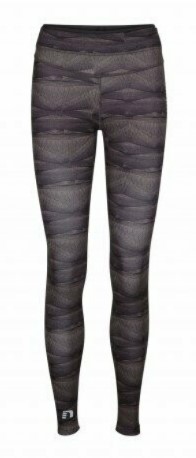 NEWLINE Damen Laufhose Eng - grau-schwarz