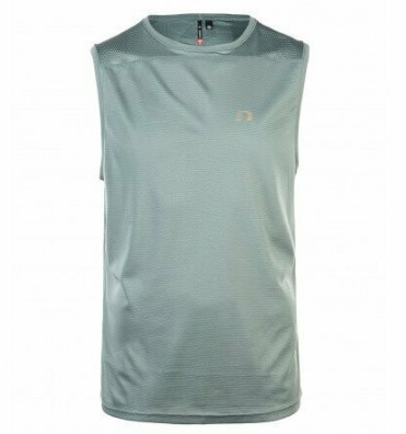 NEWLINE Herren Imotion Sport Shirt Longtop Tanktop - petrol grün