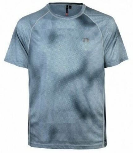 NEWLINE Herren Imotion T-Shirt - blau grau weiß