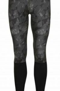 NEWLINE Herren Laufhose Eng - grau-schwarz