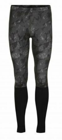 NEWLINE Herren Laufhose Eng - grau-schwarz